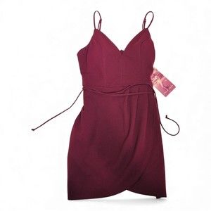 Emerald Sundae Red Mini Dress - Size M (New with‎ Tags)